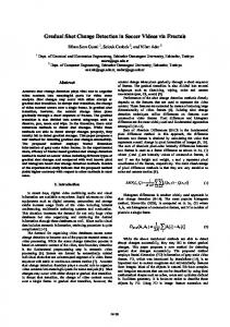 Gradual Shot Change Detection in Soccer Videos via Fractals - emo