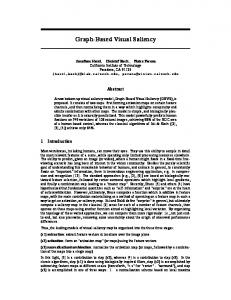 Graph-Based Visual Saliency