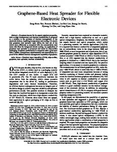 Graphene-Based Heat Spreader for Flexible Electronic ... - IEEE Xplore