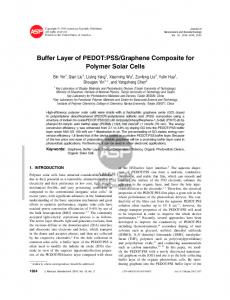 Graphene Composite for Polymer Solar