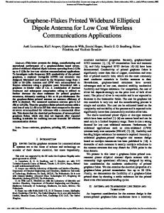 Graphene-Flakes Printed Wideband Elliptical Dipole ...