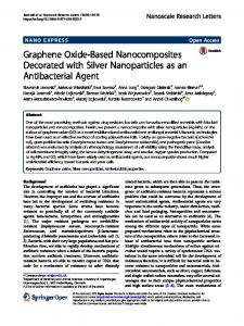 Graphene Oxide-Based Nanocomposites