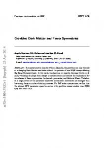 Gravitino Dark Matter and Flavor Symmetries