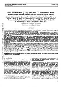 GRB 980425 host:[CII],[OI] and CO lines reveal recent enhancement of ...