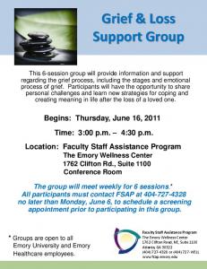 Grief & Loss Support Group