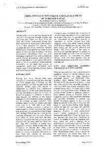 groundwater movement and management