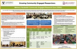 Growing Community Engaged Researchers