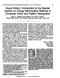 Guest Editors' Introduction to the Special Section on Energy