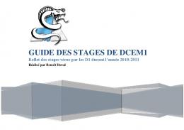 Guide des Stages de D1