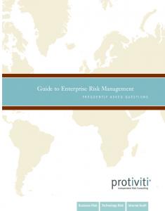 Guide to Enterprise Risk Management