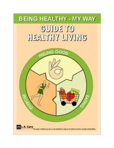 Guide to Healthy Living - English