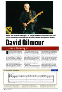 Guitar & Bass - David Gilmour