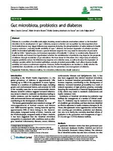 Gut microbiota, probiotics and diabetes - BioMedSearch