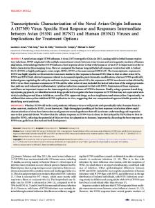 (H7N9) Virus - CDC stacks