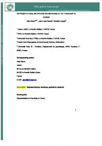 HAL author manuscript - HAL-Inserm