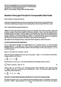 Hamilton-Pontryagin Principle for Incompressible