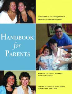 Handbook for Parents - Accord Alliance