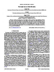 Hard rigid rods on a Bethe-like lattice - cbpf index