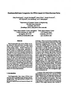 Hardware/Software Integration for FPGA-based All ... - Semantic Scholar