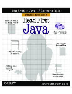 Head First JAVA 2nd edition