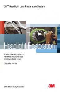 Headlight Restoration