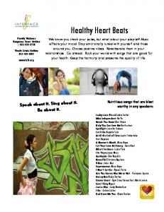 Healthy Heart Beats