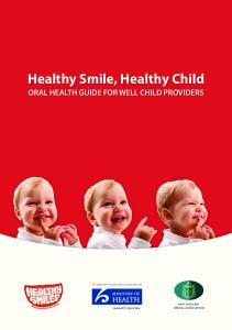 Healthy Smile, Healthy Child - Healthy Smiles
