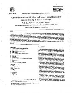 HEAT and MASS TRANSFER