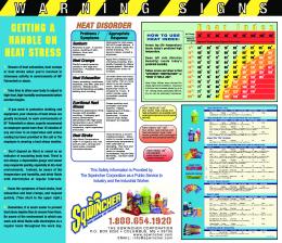 Heat Stress Poster - Clover