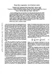 Heavy flavor suppression: role of hadronic matter