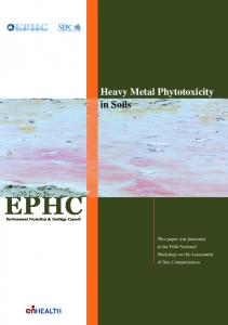 Heavy Metal Phytotoxicity in Soils