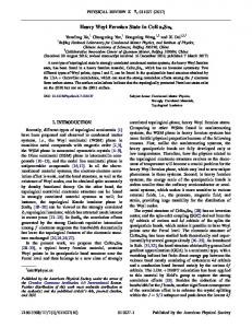 Heavy Weyl Fermion State in CeRu 4Sn6