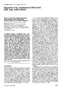 helix-loop-helix proteins - Europe PMC