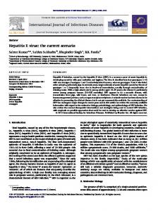 Hepatitis E virus - Core