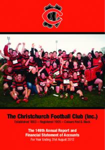 Here's - Christchurch Football Club