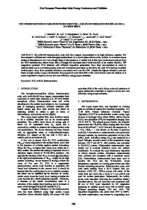 HETEROJUNCTION SOLAR CELL