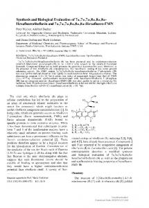 Hexafluororiboflavin and 7a,7a,7a,8a,8a,8a