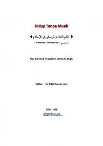 Hidup Tanpa Musik - Islam House