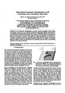 Hierarchical Economic Optimization of Oil Production ...