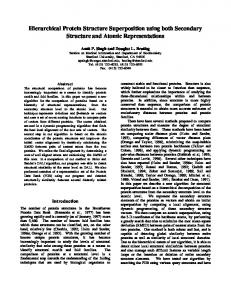 Hierarchical Protein Structure Superposition using ... - Semantic Scholar