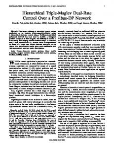 Hierarchical Triple-Maglev Dual-Rate Control Over a ... - IEEE Xplore