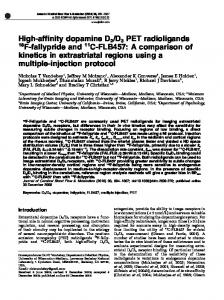 High-affinity dopamine D2/D3 PET radioligands 18F ... - CiteSeerX