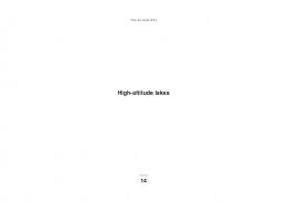 High-altitude lakes 14