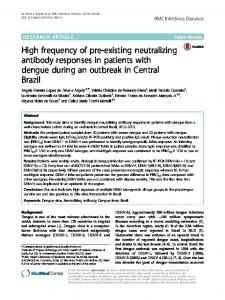 High frequency of pre-existing neutralizing antibody responses in ...