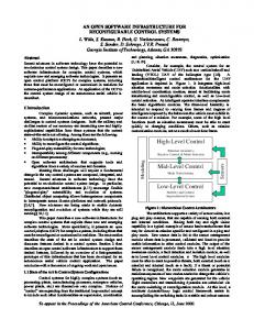 High-Level Control Mid-Level Control Low-Level Control - CiteSeerX