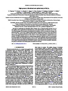 High-pressure vibrational and optical study of Bi2Te3 - UPV