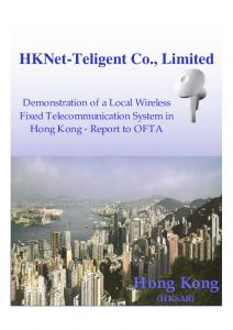 HKNet-Telligent Company Limited - OFTA