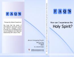 Holy Spirit? - Almont Vineyard Church