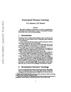 Homotopical Khovanov homology