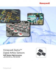 Honeywell Zephyr? Digital Airflow Sensors - Honeywell Sensing ...
